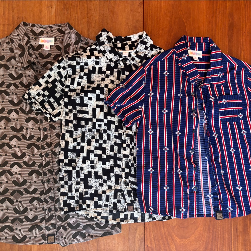 Trio of LuLaRoe Tops 6 & 8
